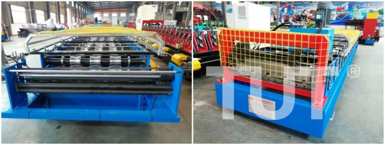 Roof Sheet Roll Forming Machine ready installation for Pakistan client