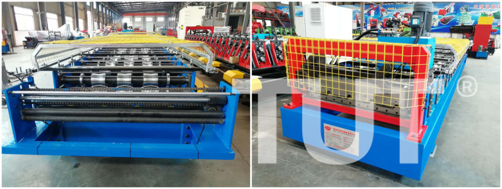roof sheet roll forming machine