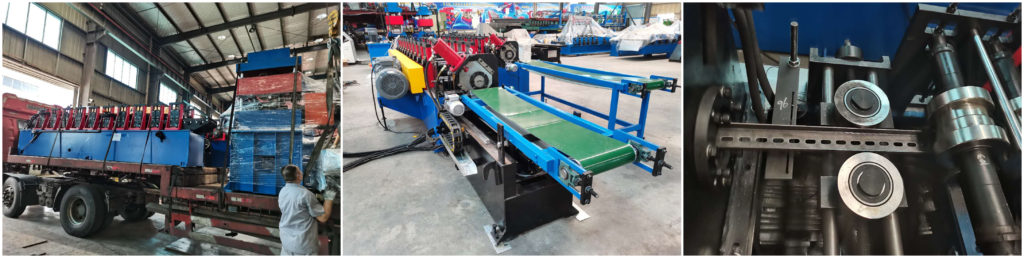 Cable Tray Roll Forming Machine delivery to Chinese local customer