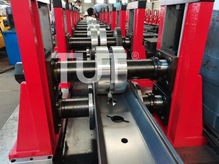 Truck Beam Roll Forming Machine Successful Test Running