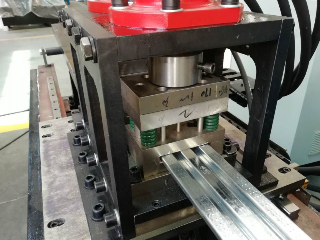 Metal Pallet Roll Forming Machine in Production
