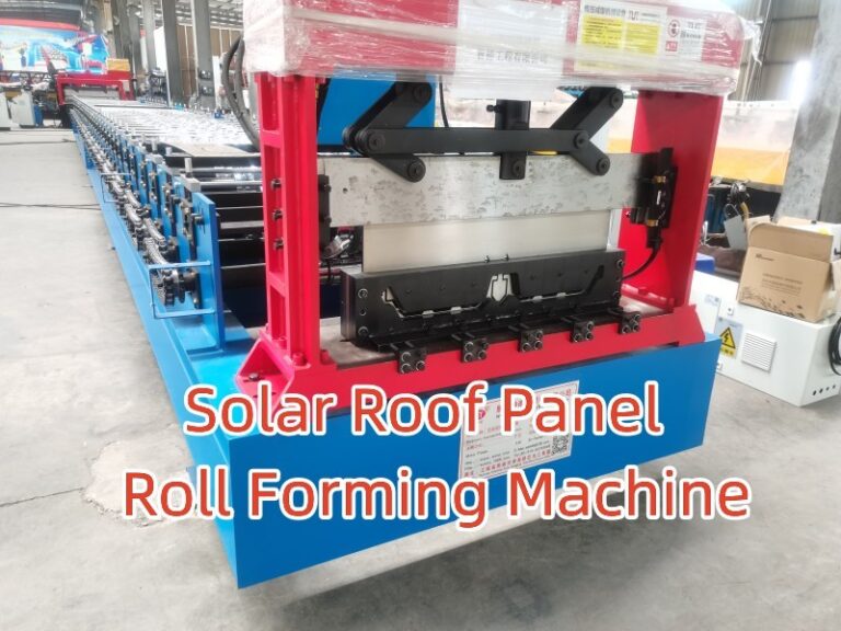 Solar Roof Panel Roll Forming Machine ready for delivery